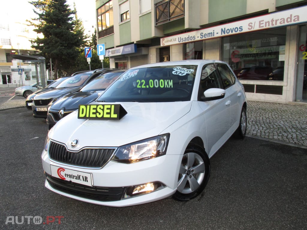 Skoda Fabia Diesel 1.4 TDi 105cv Só 22.000KM