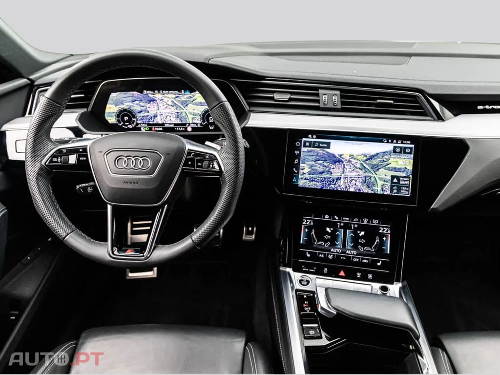 Audi Q8 E-Tron 55 S LINE BLACK I.V.A DEDUTIVEL 