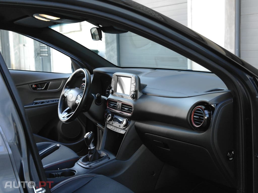 Hyundai Kauai 1.0 T-GDi Premium Pele/Tec Ver.+Nav+Vision