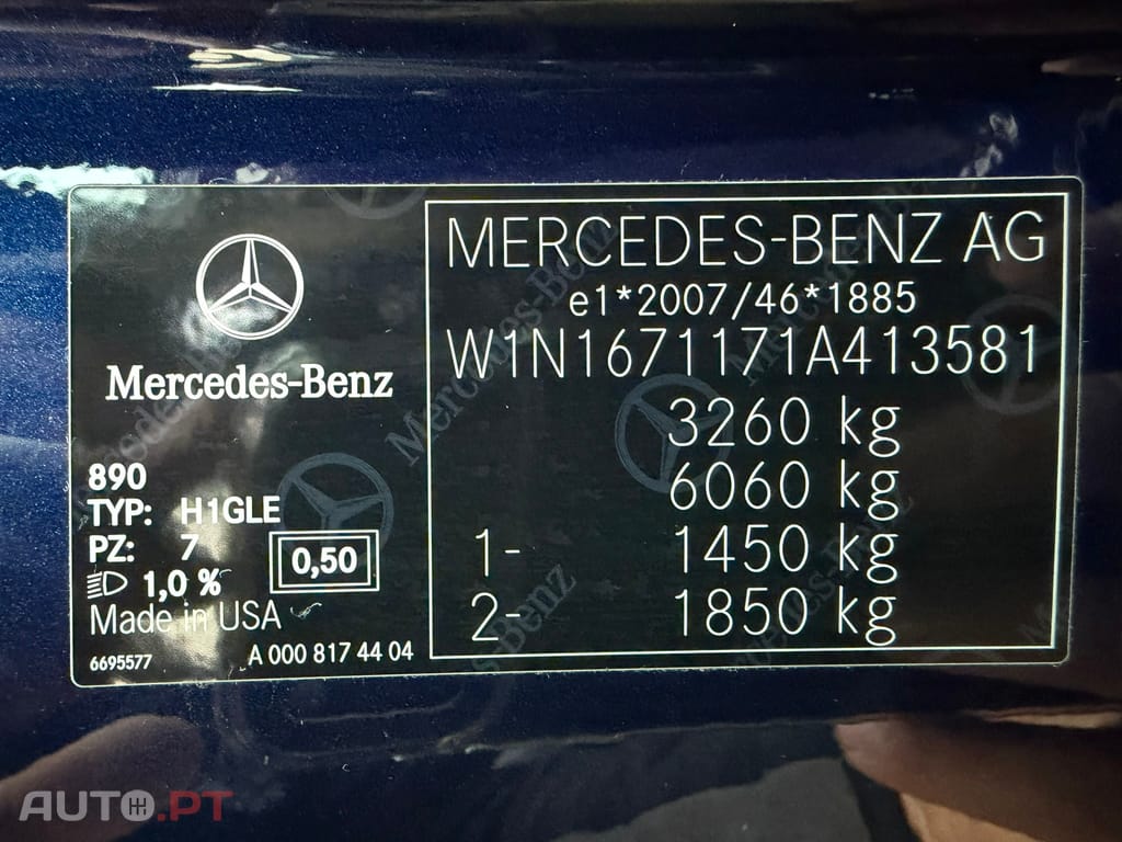 Mercedes-Benz GLE de 4Matic