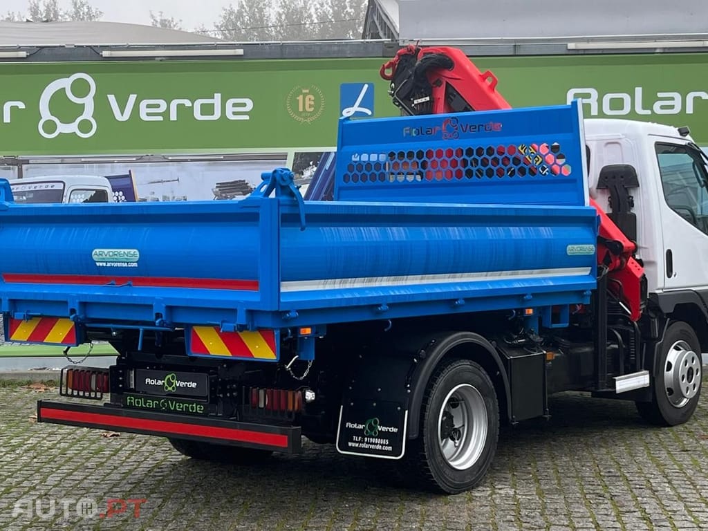 Mitsubishi Canter GRUA COM COMANDO + BASCULA