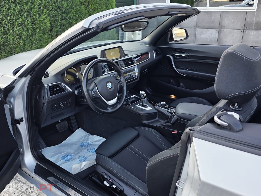 BMW 218 d Cabrio Line Sport Auto
