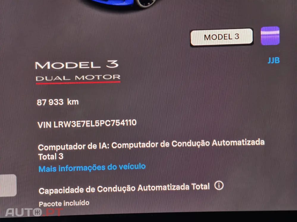 Tesla Model 3 Performance Tração Integral
