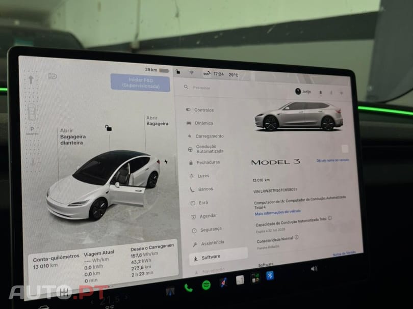 Tesla Model 3 Tração Traseira Premium