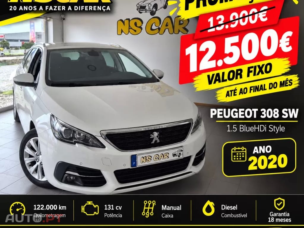 Peugeot 308 SW 1.5 BLUEHDI STYLE