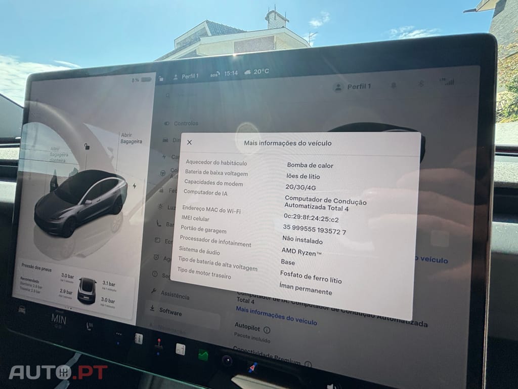 Tesla Model 3 Tração Traseira Premium