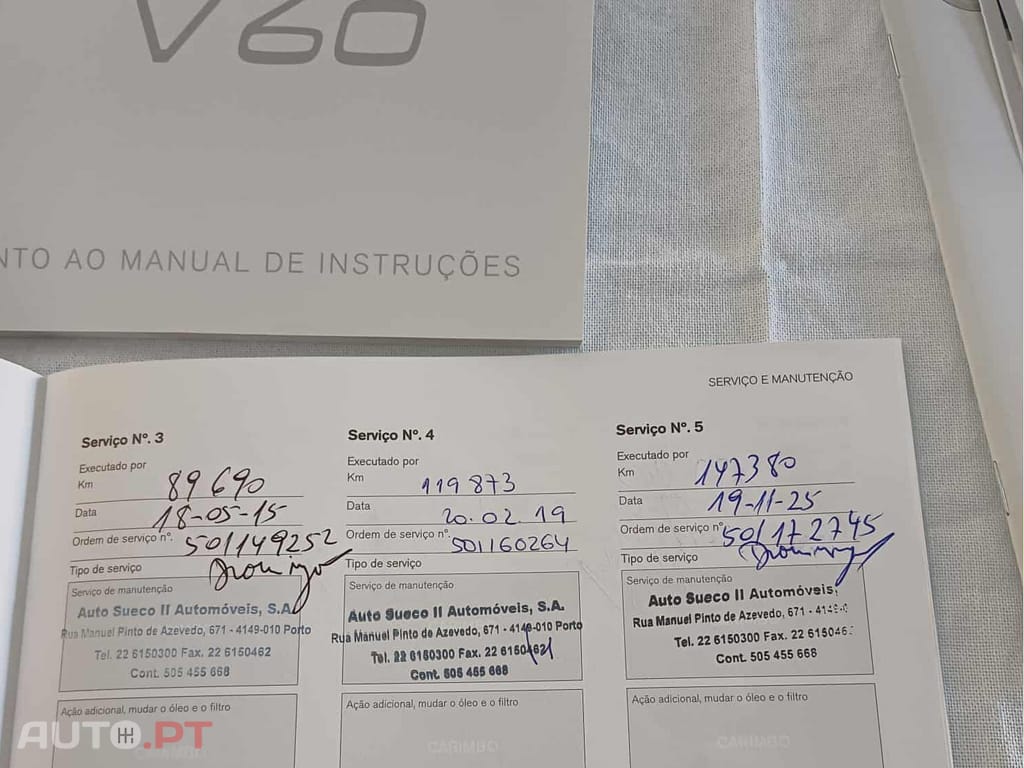 Volvo V60 2.0 D5 225cv Summum Geartronic 8vel