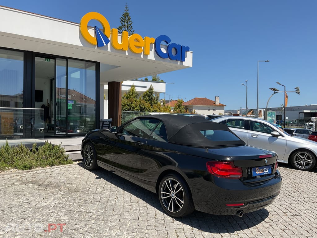 BMW 218 d Cabrio Pack M Auto