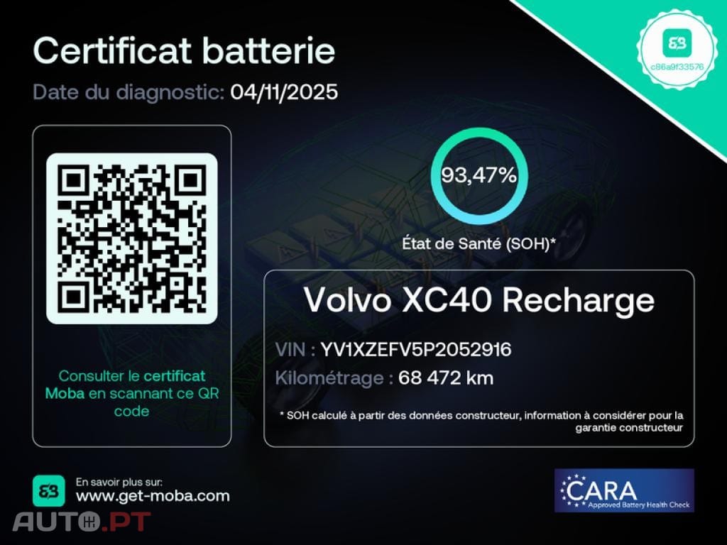 Volvo XC40 Recharge 69 kWh Single Motor Core