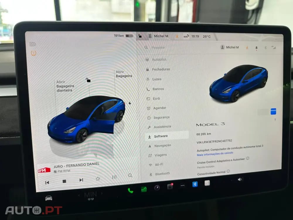 Tesla Model 3 Long Range Tração Traseira