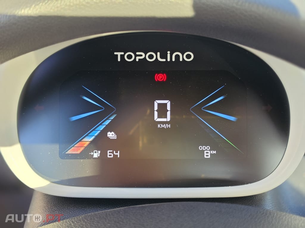 Fiat Topolino Micro Carro TopoLino Corallo - Elétrico