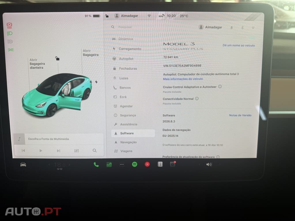 Tesla Model 3 Tração Traseira