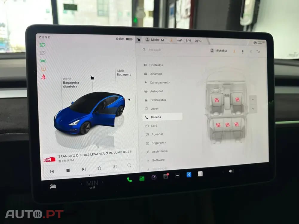Tesla Model 3 Long Range Tração Traseira