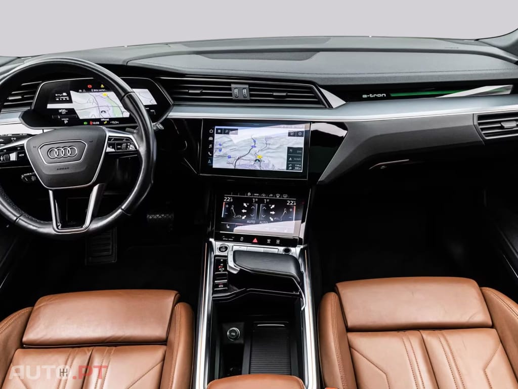 Audi E-Tron 55 S LINE BLACK I.V.A DEDUTIVEL 