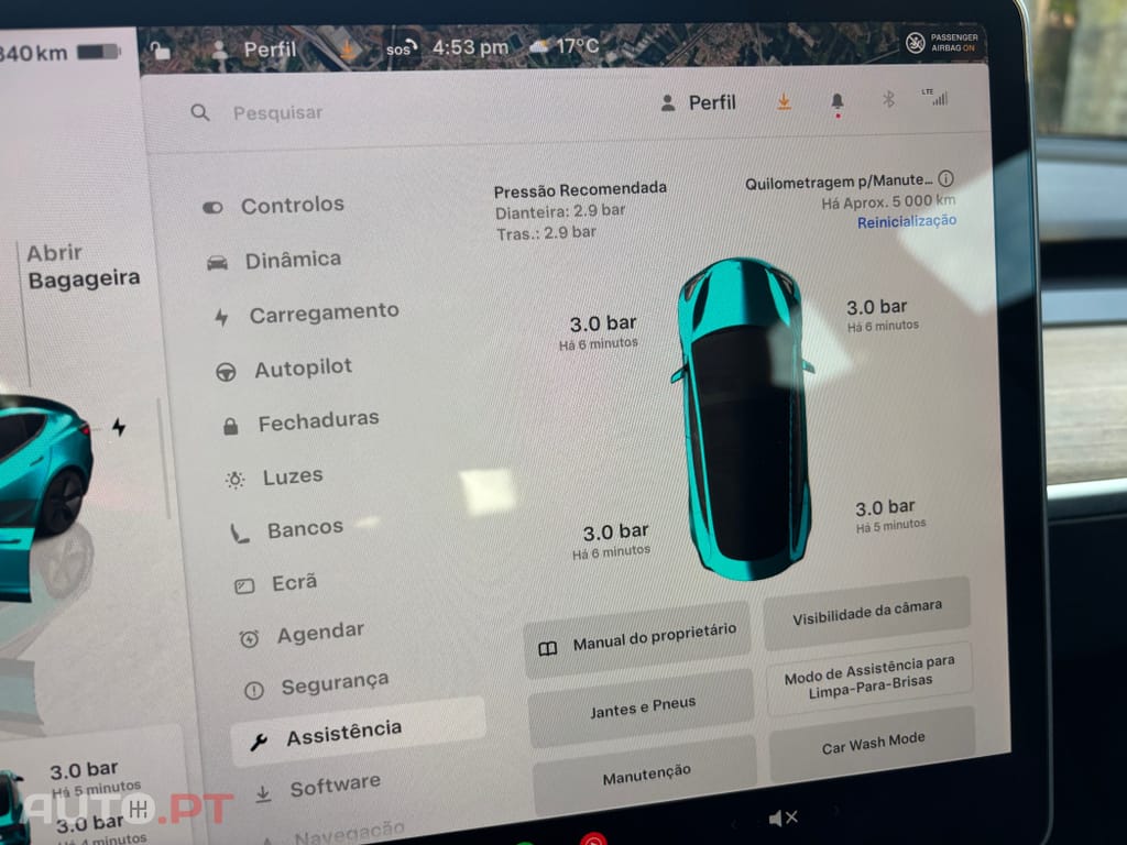 Tesla Model 3 Long Range Tração Traseira