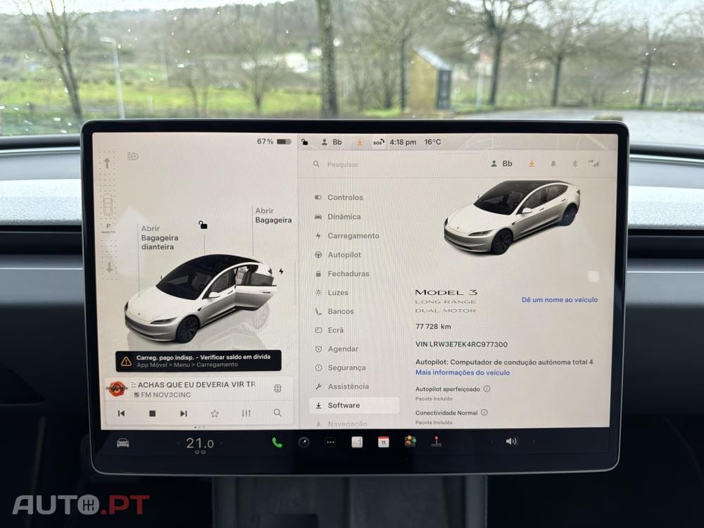 Tesla Model 3 Long Range Tração Integral Premium