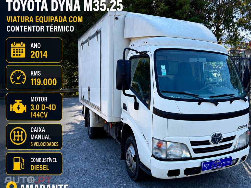 Toyota Dyna M35.25 3.0D-4D Contentor térmico