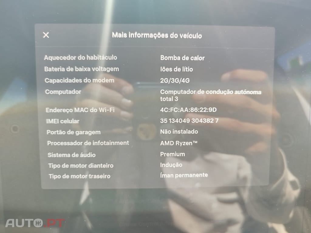 Tesla Model 3 Long Range Tração Integral