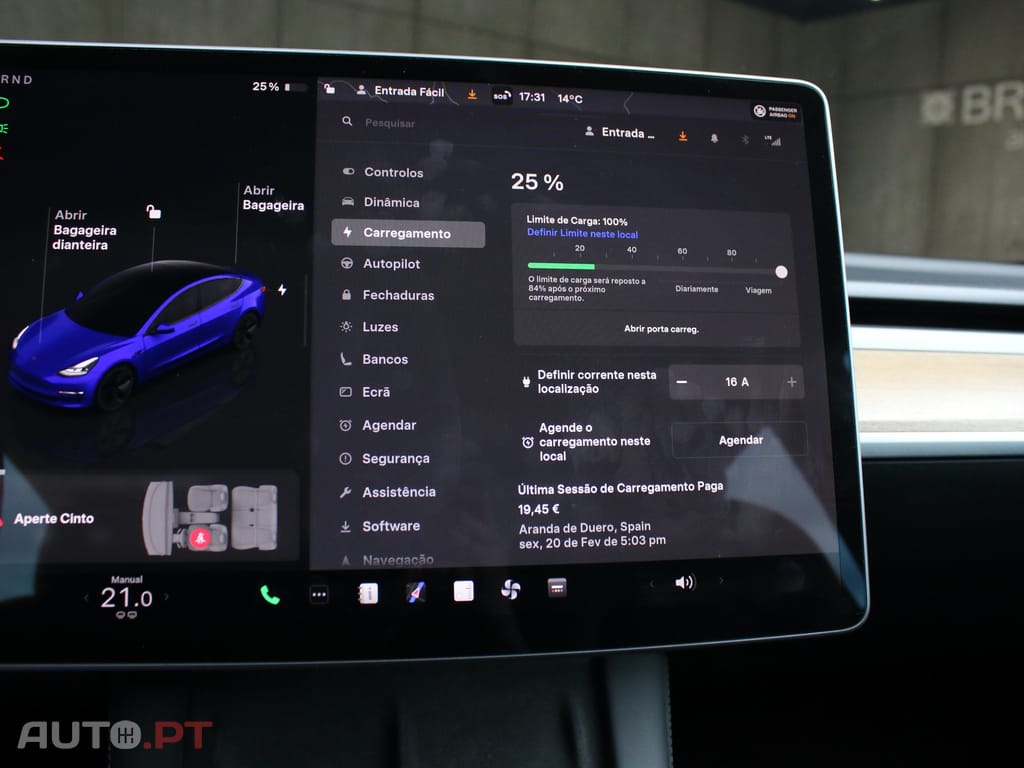 Tesla Model 3 Long Range Tração Integral