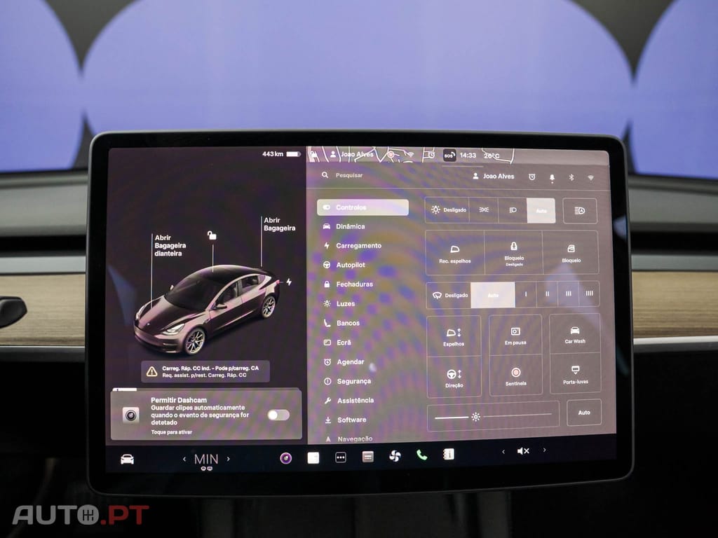 Tesla Model 3 Long Range Tração Integral
