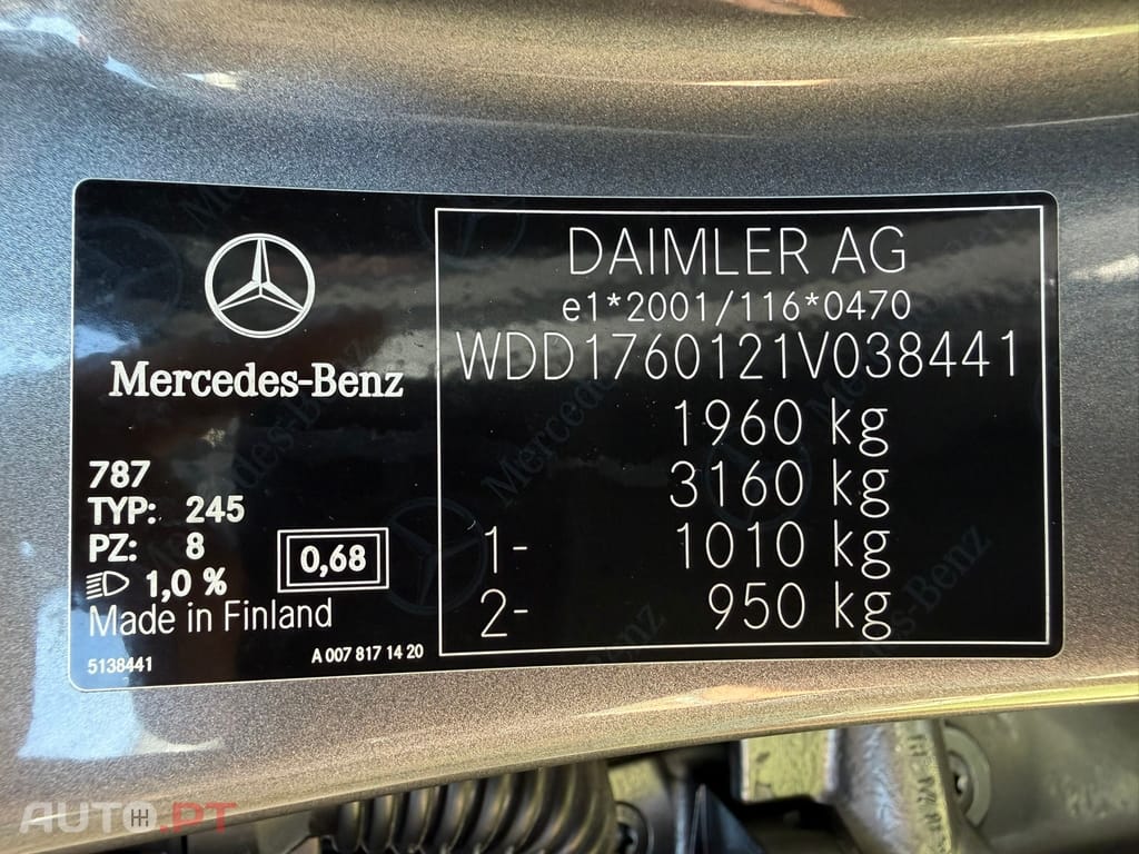 Mercedes-Benz A 180 CDI BE AMG Line