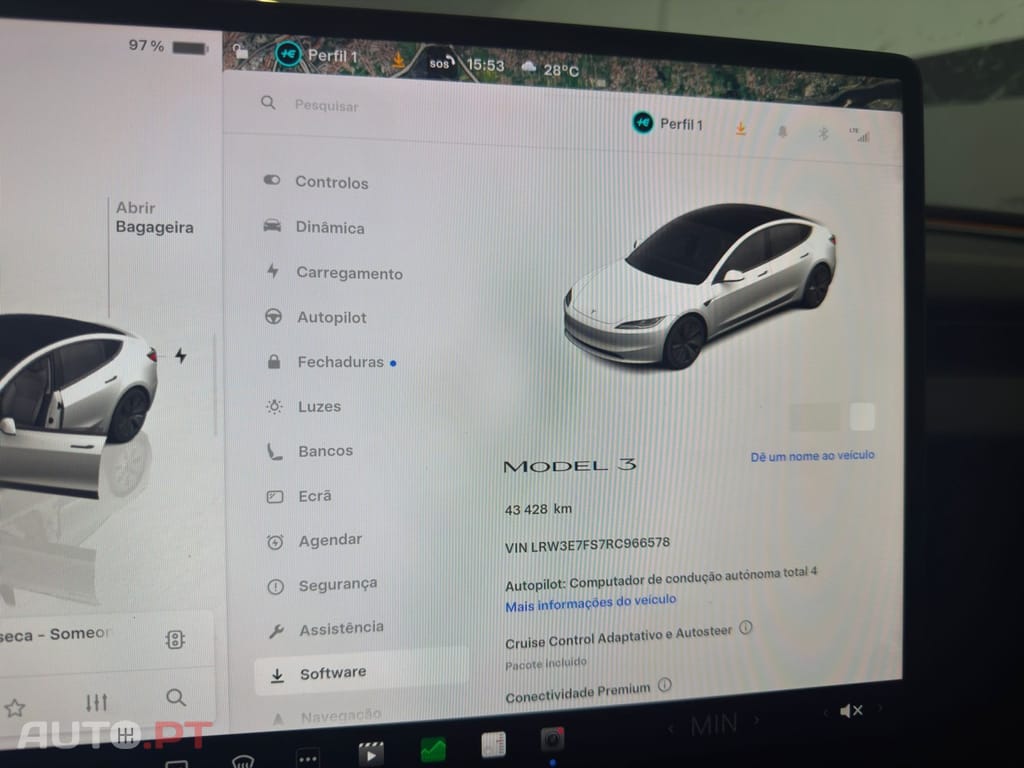 Tesla Model 3 Tração Traseira Premium