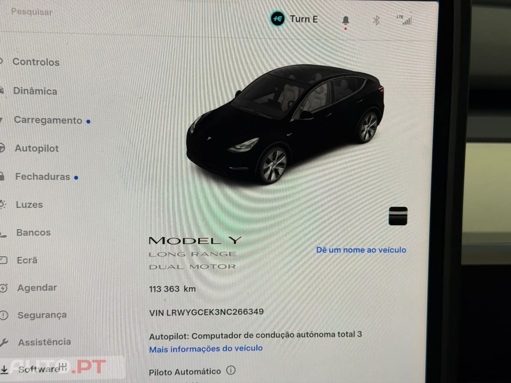 Tesla Model Y Long Range Tração Integral