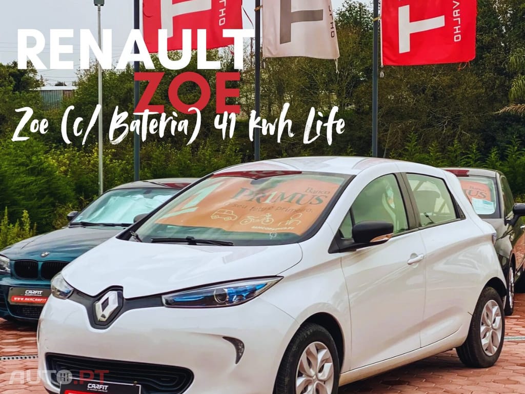 Renault Zoe (c/ Bateria) 41 kwh Life