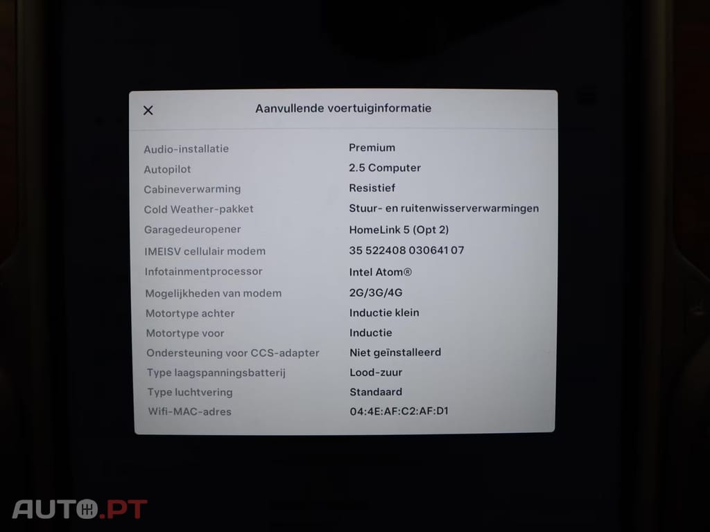 Tesla Model S S75D  I.V.A DEDUTÍVEL 