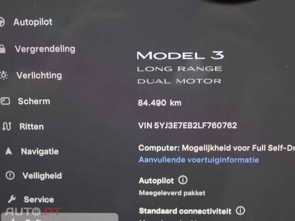 Tesla Model 3 Long-Range AWD I.V.A DEDUTÍVEL
