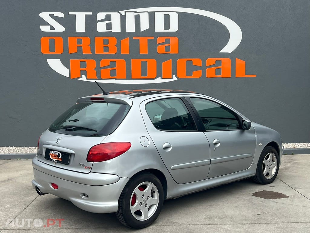 Peugeot 206 1.1 Black & Silver