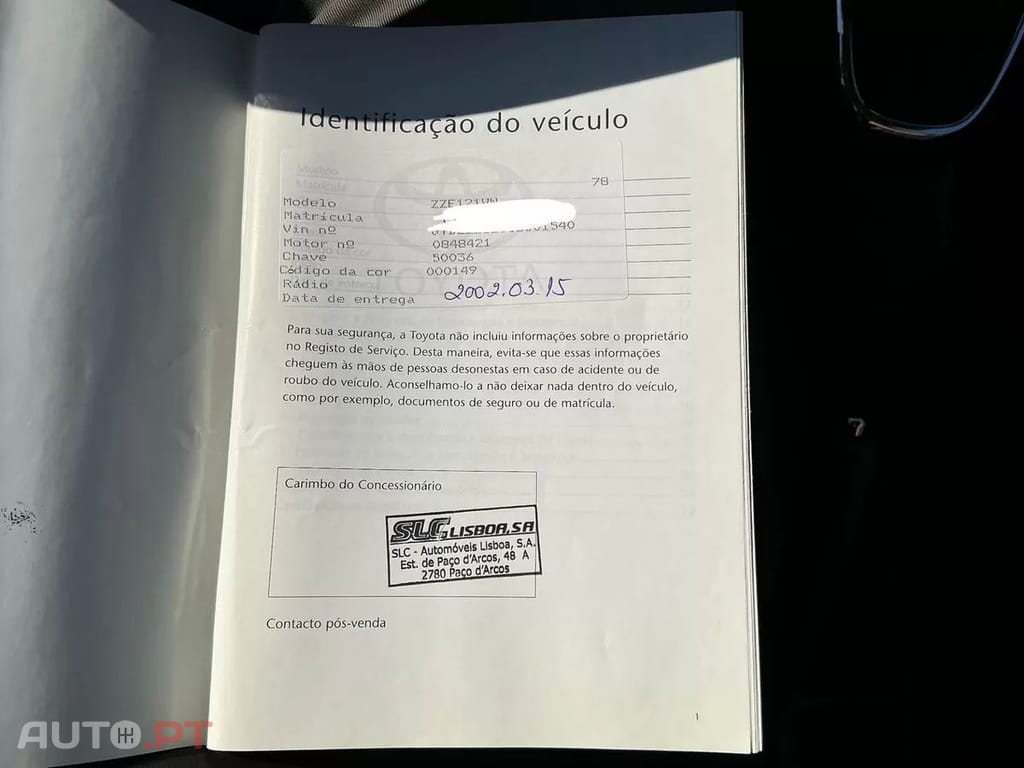Toyota Corolla Verso 1.6 VVT-i Sol