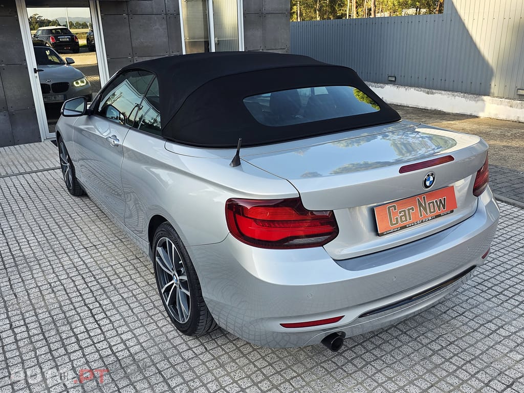 BMW 218 d Cabrio Line Sport Auto