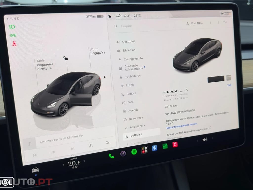 Tesla Model 3 Long Range Tração Integral