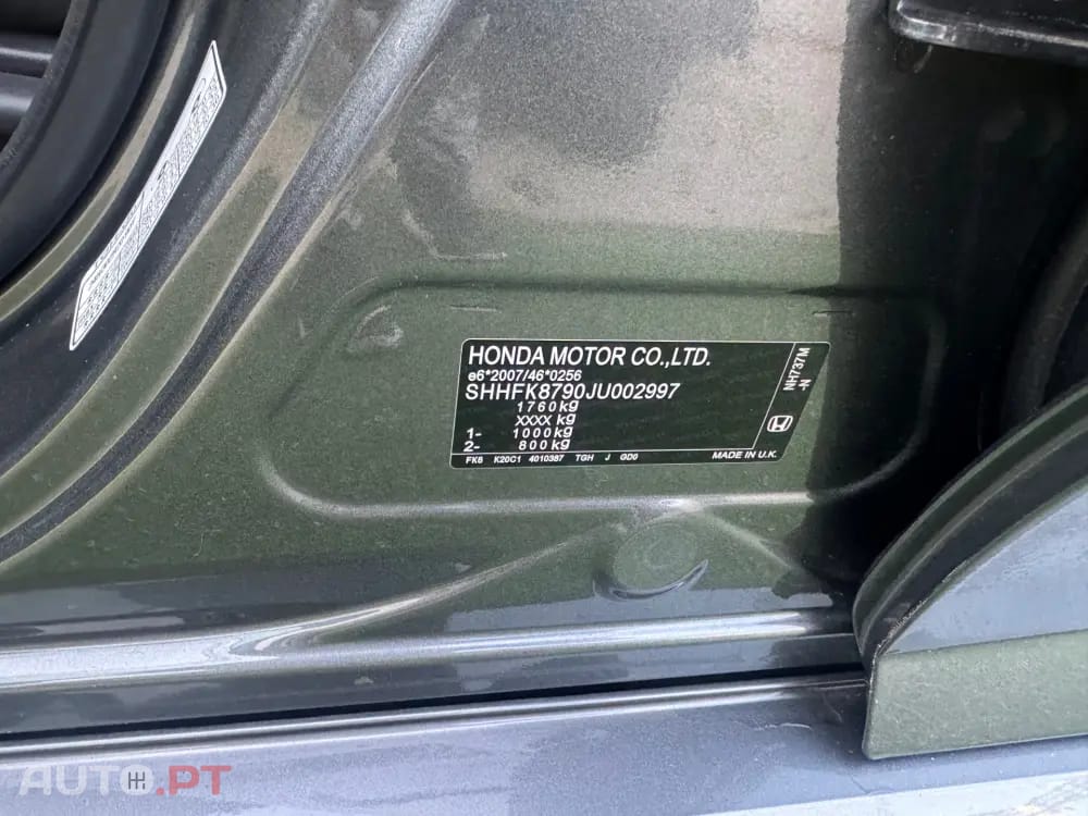 Honda Civic 2.0 i-VTEC Type-R GT