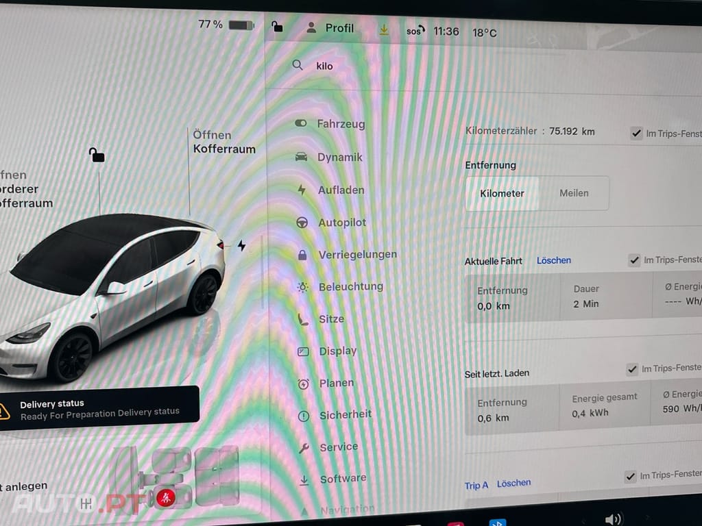 Tesla Model Y Long Range Tração Integral