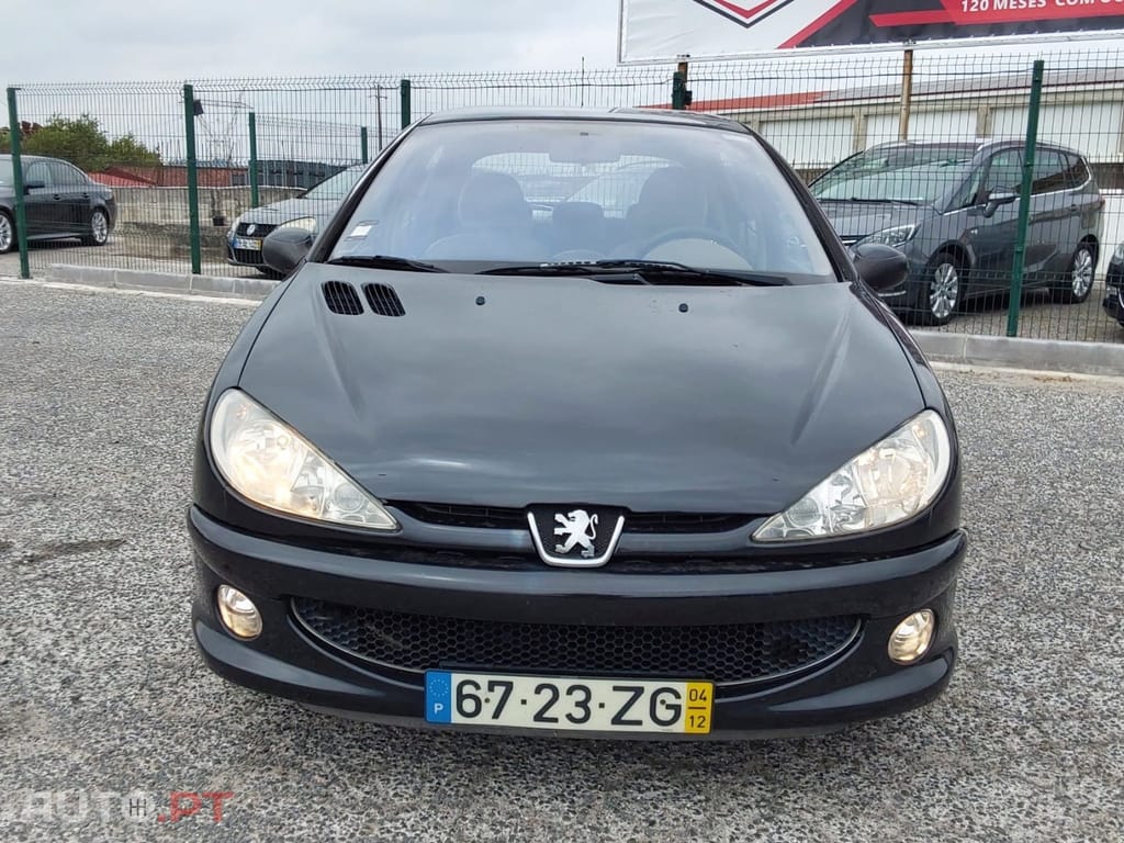 Peugeot 206 Black Silver