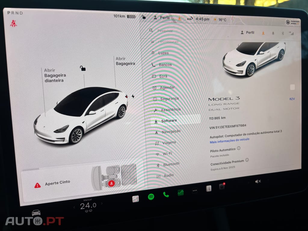 Tesla Model 3 Long Range Tração Integral