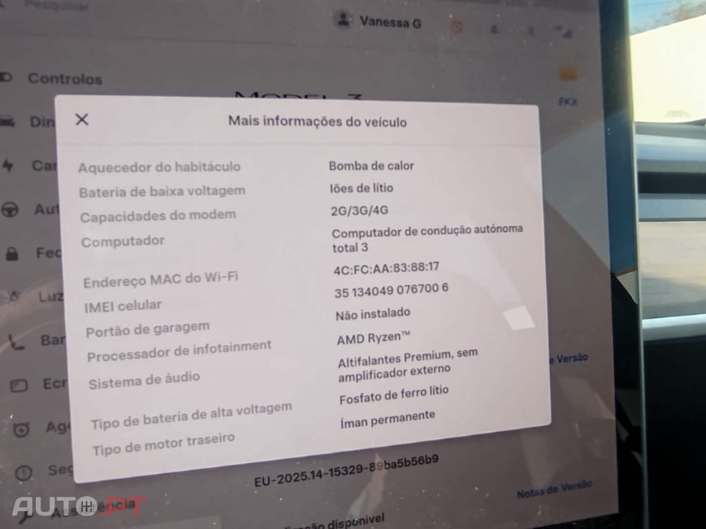 Tesla Model 3 Tração Traseira Premium