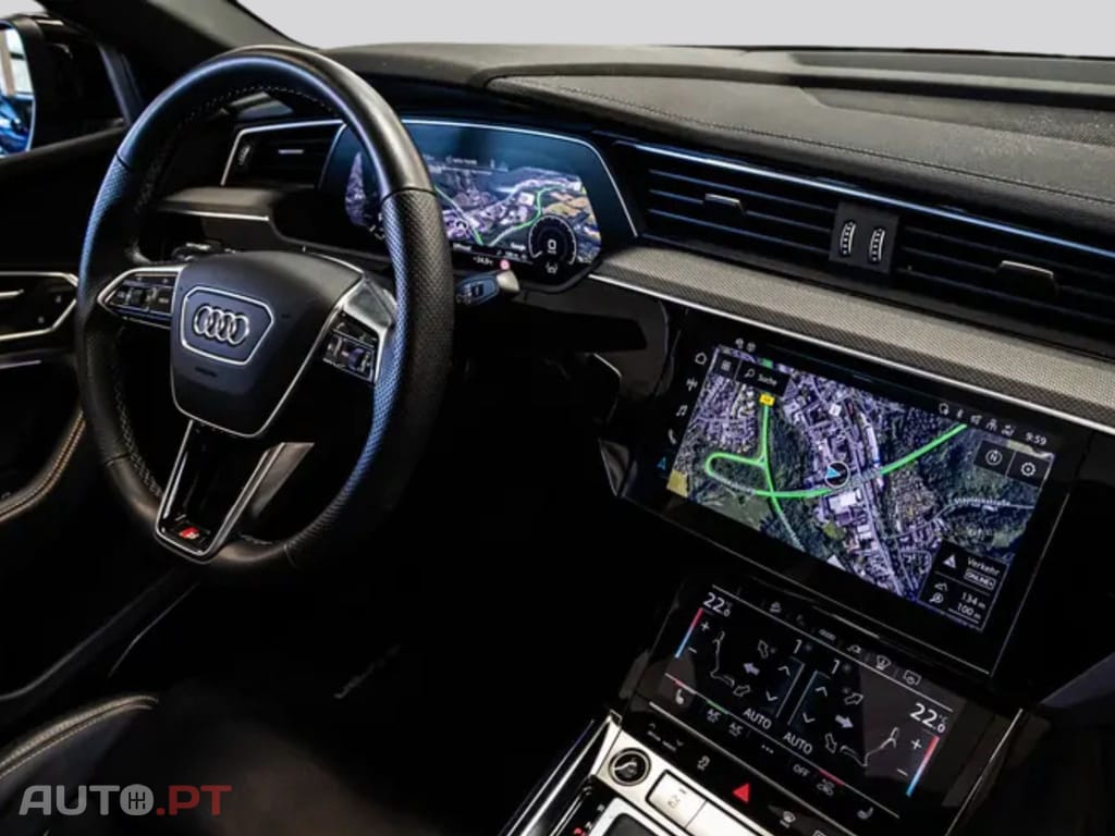 Audi E-Tron I.V.A DEDUTIVEL 55 S LINE BLACK EDITION