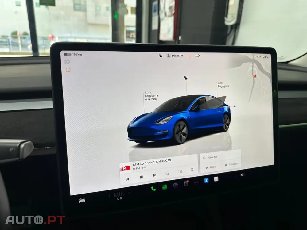 Tesla Model 3 Long Range Tração Traseira