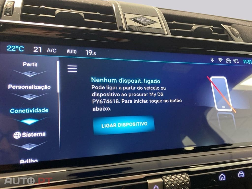 DS DS7 Crossback I.V.A DEDUTÍVEL E-TENSE 4X2 225 Performance Line