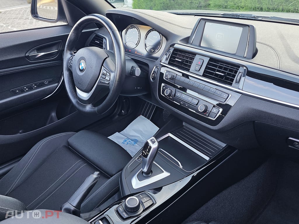 BMW 218 d Cabrio Line Sport Auto