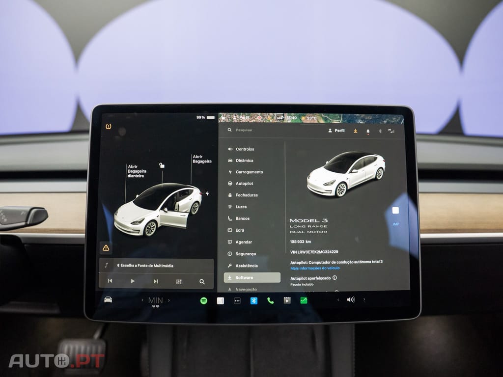 Tesla Model 3 Long Range Tração Integral