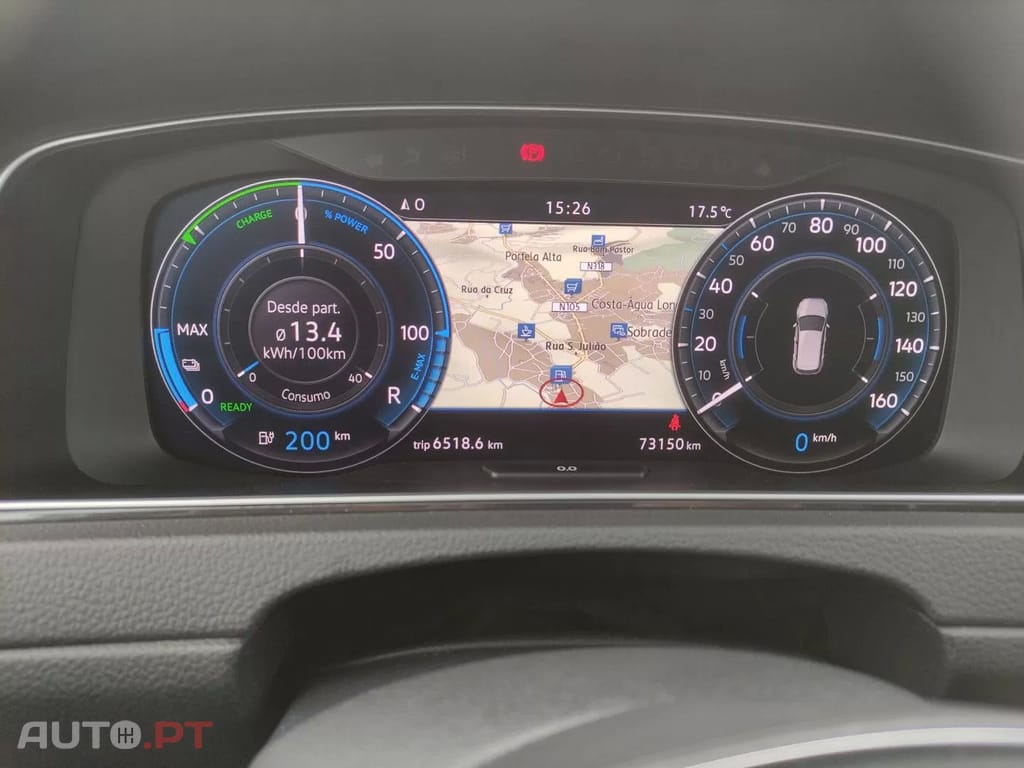 Volkswagen e-Golf Cockpit Virtual