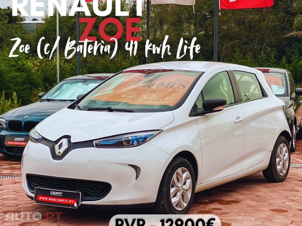 Renault Zoe (c/ Bateria) 41 kwh Life