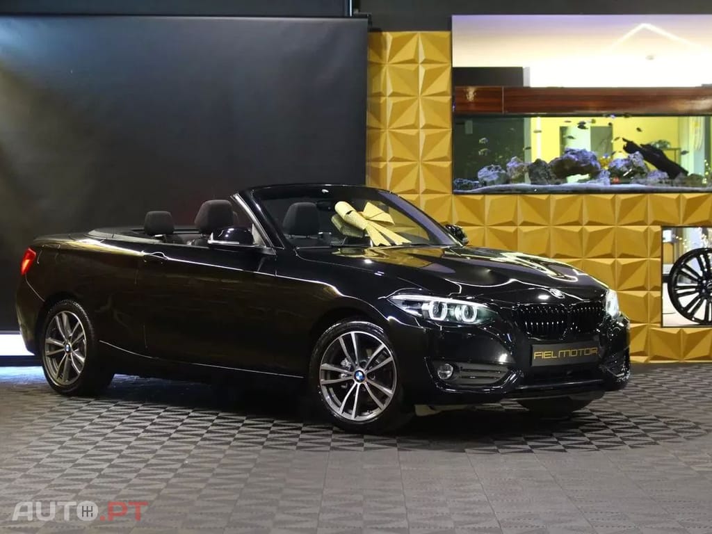 BMW 218 d Cabrio Line Sport Auto