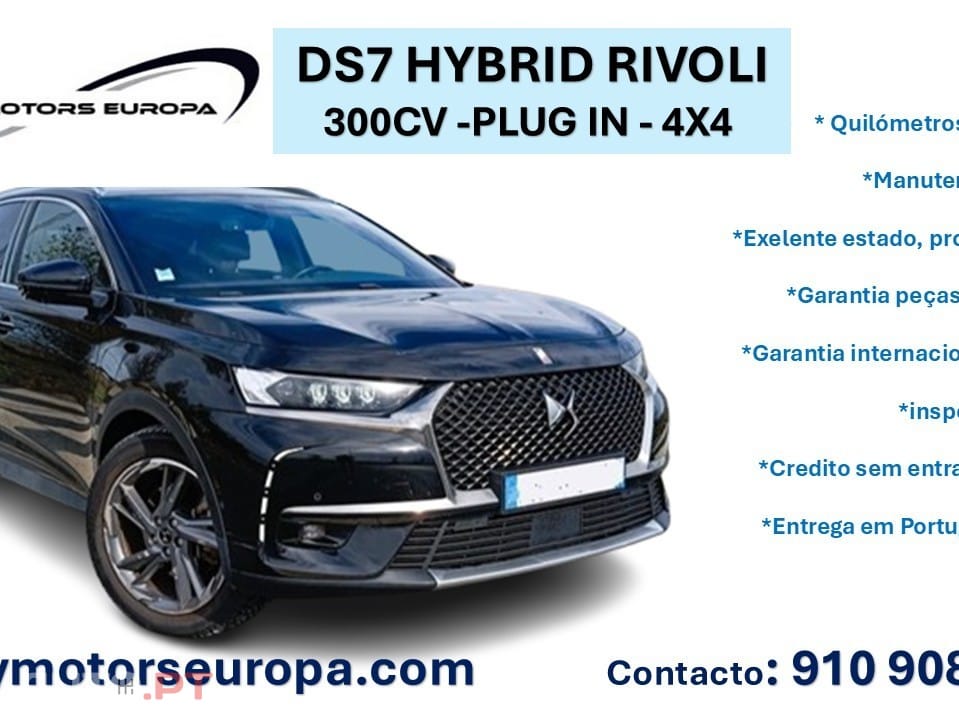 DS DS7 Crossback 300 cv 4x4  Eat8 E-Tense Hybrid RIVOLI