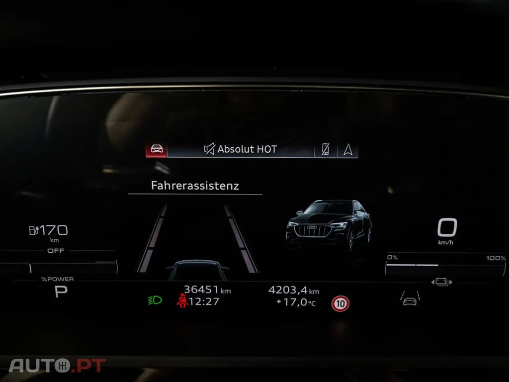Audi E-Tron I.V.A DEDUTÍVEL 55 S LINE BLACK 21Z