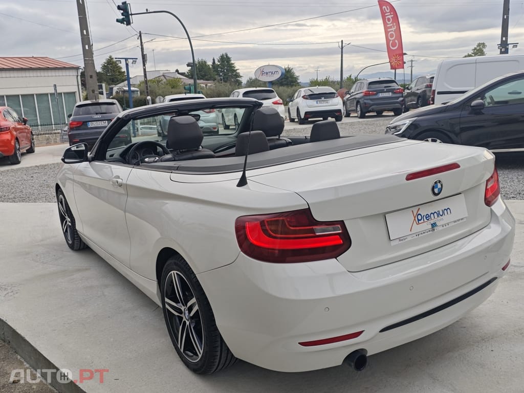 BMW 218 i Cabrio Line Sport